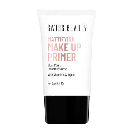 Swiss Beauty Makeup Primer Oil Free Mattifying Long Lasting Base - 01 (25 ml)