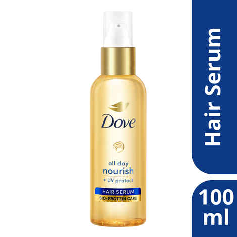Dove All Day Nourish + UV protect Hair serum 100 ml , for all hair types