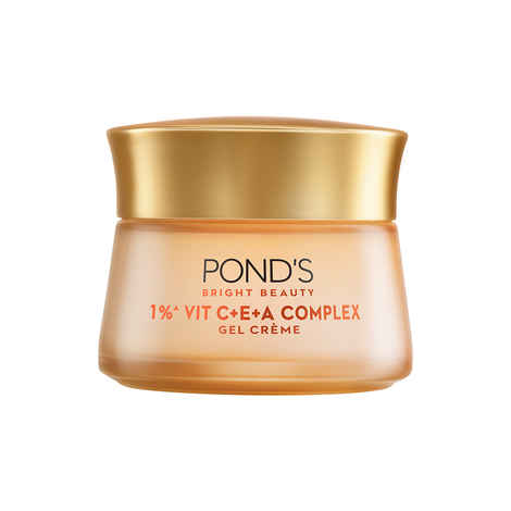 Buy POND'S Bright Beauty 1% Vit C+E+A Gel Creme 50 gm - Purplle