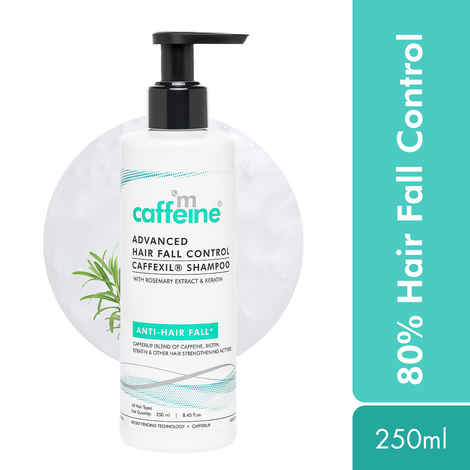 Buy mCaffeine Advanced Hair Fall Control Caffexil® Shampoo 250 ml - Purplle
