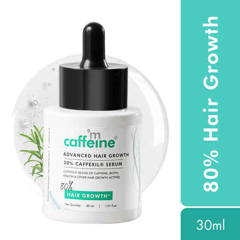 Buy mCaffeine Advanced Hair Growth 20% Caffexil® Hair Serum30 ml - Purplle