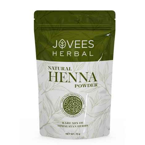 Buy Jovees Herbal Mehandi/Henna Powder | With Amla, Shikakai & Brahmi Powder | For Extra Conditioning | Control Hair Fall & Repairs Damaged Hair 75 gm - Purplle