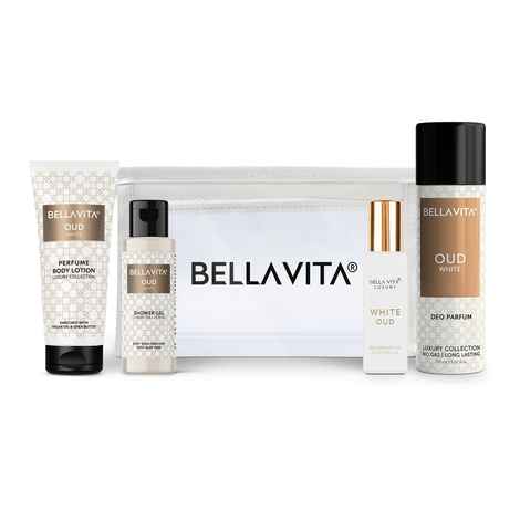 Buy Bella Vita Oud White Travel Mini Kit 275 ml - Purplle
