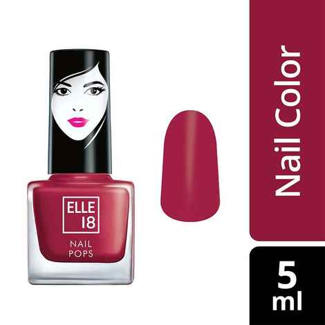 Buy Elle18 Nail Pops Nail Color - Shade 127 (5 ml) - Purplle