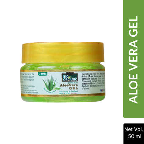 Indus Valley 100% Bio Organic Aloe Vera Gel (50 ml)