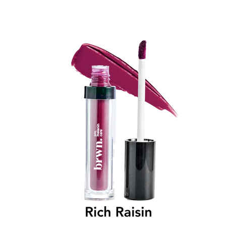 Buy Brwn Matte Melt Liquid Lipstick - Rich Raisin 4.5ml - Purplle