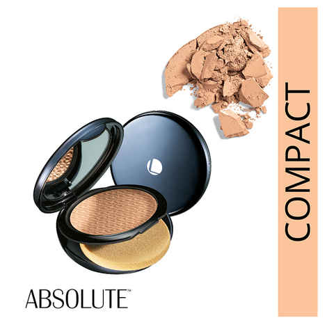 Lakme Unreal Dual Cover Pressed Powder Golden Sand (9 gm)