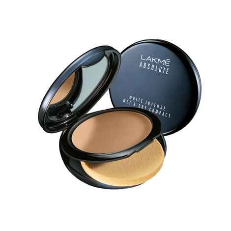 Buy LakmeA Showstopper Collection Unreal Dual Cover Pressed Powder Foundation Compact, Beige Honey , 9 gm - Purplle