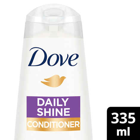 Buy Dove Daily Shine Conditioner, 335 ml - Purplle