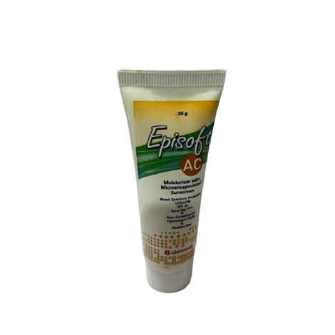 Buy Episoft AC Moisturiser with Microencapsulated Sunscreen 75 gm - Purplle