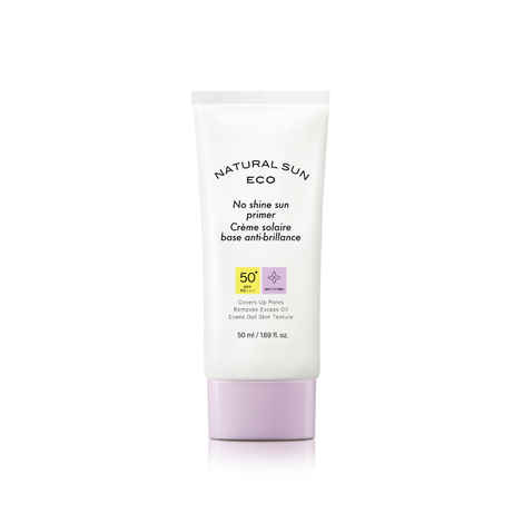 Buy The Face Shop No Shine Sun Primer SPF 50+ PA++++ With 2% Zinc Oxide & Squalane 50 ml - Purplle