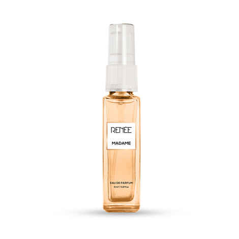 RENEE Madame Eau De Parfum 8 Ml - Premium Long-Lasting Fragrance with Notes of Pomegranate, Yuzu, Peony & Amber - Versatile Scent for All Occasions - Redefine Elegance & Sophistication
