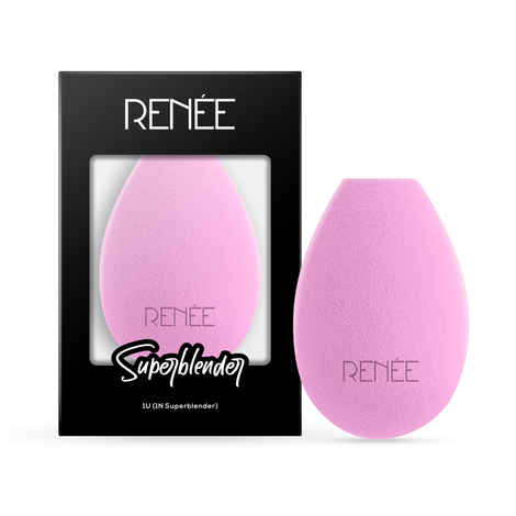Buy RENEE Makeup Superblender 1pc, Angled Edge Sponge For Effortless Application of Dry & Wet products, Latex Free & Cruelty-Free - Purplle