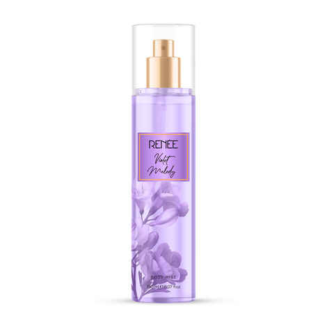 Buy RENEE Violet Melody Body Mist, Fruity Body Mist, Long Lasting Premium Fragrance for Women, With Luxurious Blend of Sicilian bergamot, Mandarin, and Blackcurrant liqueur, Travel-Friendly, 150 ml - Purplle