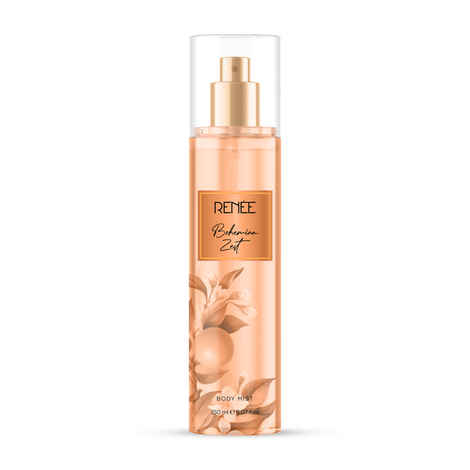 Buy RENEE Bohemian Zest Body Mist, Fruity Body Mist, Long Lasting Premium Fragrance for Women, With Luxurious Blend of Orange Blossom, Travel-Friendly, 150 Ml - Purplle
