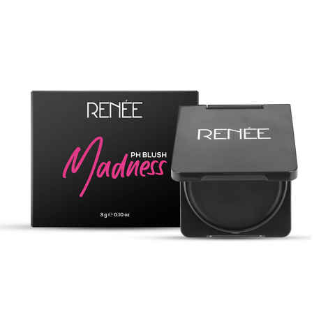 Buy RENEE Madness pH Blush 3 Gm, Highly Blendable, Light Weight, Long Lasting, All Day Moisturizing Formula, Instant Unique Pink Payoff As Per Skin'S Ph Level, Enriched With Olive, Macadamia & Shea - Purplle