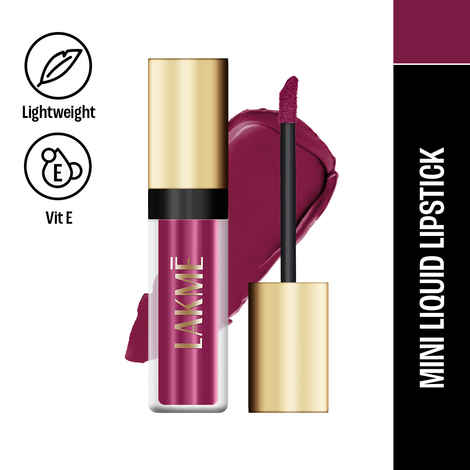 Buy Lakme Beyond Matte Lip Liquid, Magenta Rhythm, 2.4 ml - Purplle