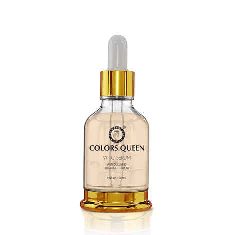Buy Colors Queen Vitamin C Serum for Anti-Dullness, Brighten & Glow Skin, 30 ml - Purplle