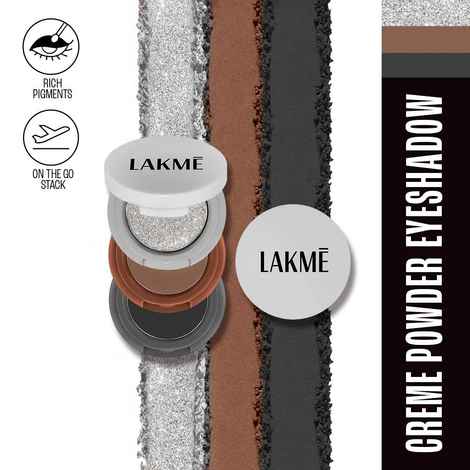 Lakme 9to5 Eyeconic Shadow Stack SmokeyDiva 7 gm