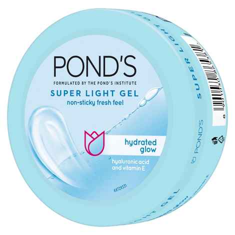 Buy Ponds Super Light Gel Moisturiser, Oil-Free Moisturiser, 25 gm - Purplle