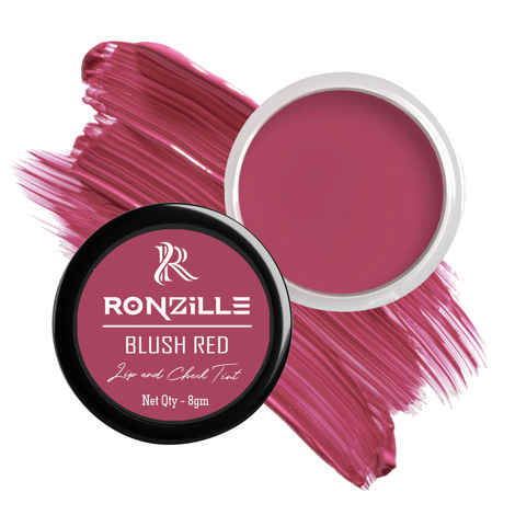 Buy Ronzille Lip and cheek Tint Blush Red  8 gm - Purplle