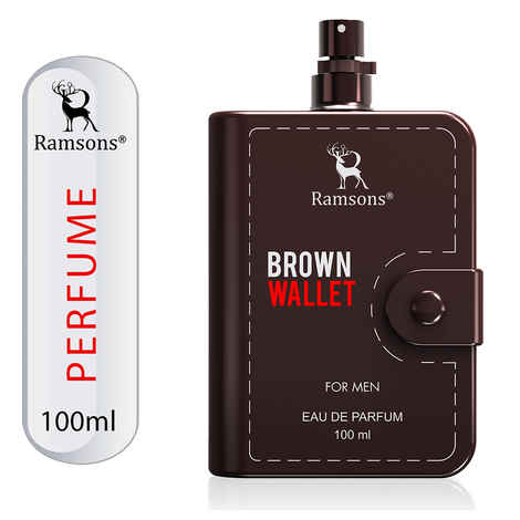 Buy Ramsons Perfumes BROWN WALLET for - Eau de Parfum - 100 ml - Purplle
