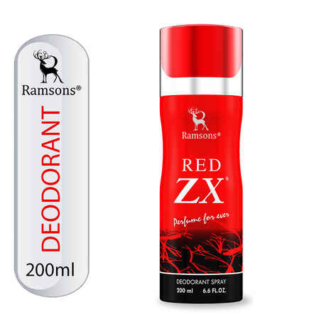Buy Ramsons Perfumes Red Zx Deodorant Spray - 200 ml - Purplle