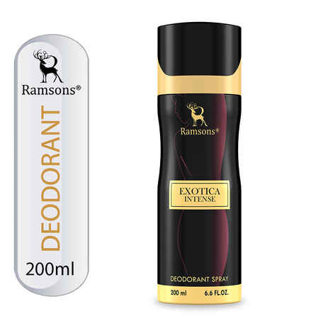 Buy Ramsons Perfumes Exotica Intense Deodorant - 200 ml - Purplle