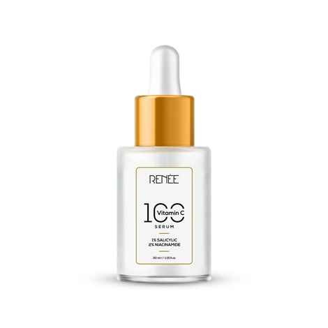 Buy RENEE 15% Vitamin C, 1% Salicylic & 2% Niacinamide Face Serum for Glowing Skin, Reduces Dark Spots, Acne, Fine Lines & Wrinkles, Smoothens, Brightens & Evens Out, for All Skin Type - 30 ml - Purplle