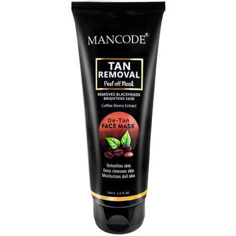 Buy Mancode Tan Removal Peel off Mask, 100 ml - Purplle