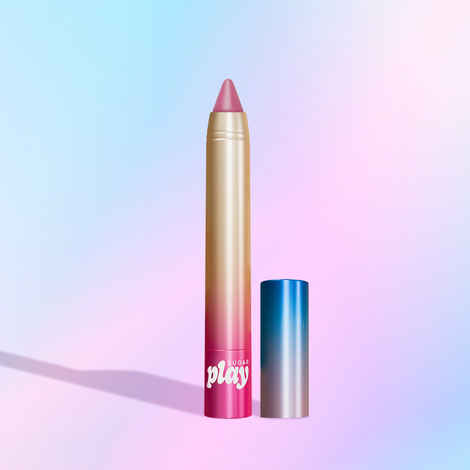 SUGAR Play Smooth Operator Lip Crayon | Long Wearing & Pi gmented | Can be used on your Eyes, Lips and Cheeks | 3.3 gm (04 YOLO)