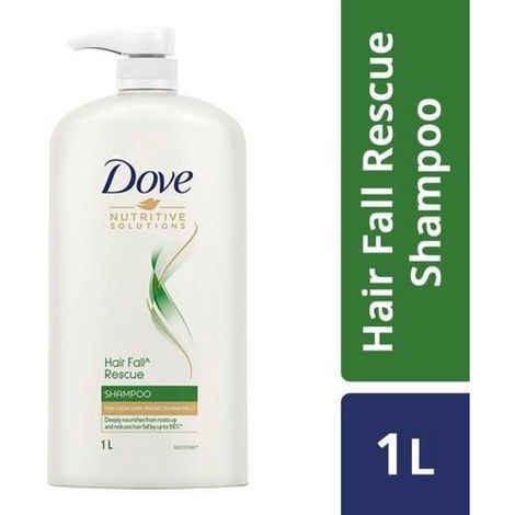 Buy Dove Hair Fall Rescue Shampoo, 1 ltr - Purplle