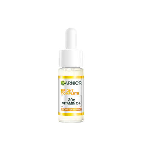 Garnier Vitamin C + Face Serum for Skin Brightening & Anti-Dark Spots|100X Stronger than Vit C |2% Niacinamide 0.5% Salicylic Acid / BHA |Suitable for Oily, Dry, Sensitive Skin |For Men & Women, 15 ml