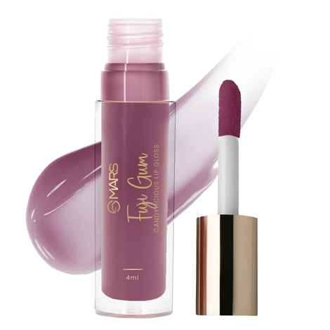 Buy MARS Candylicious Sheer Lip Gloss for Women | Hydrating & High Shine | Lightweight | Non-Sticky | Enriched with Vitamin-E, Hyaluronic Acid & Avocado Ester (4 ml) (10-FUJI GUM) - Purplle