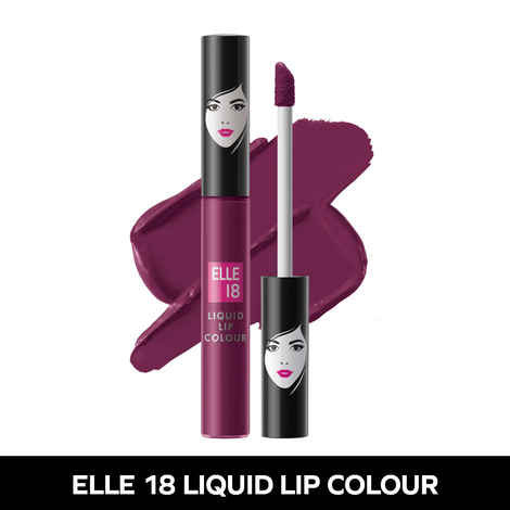 Buy Elle18 Liquid Lip Color, Sangria Blanca, 5.6 ml - Purplle