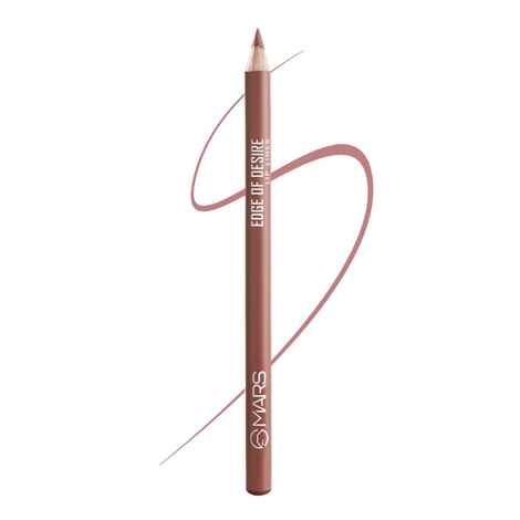 MARS Edge of Desire Matte Lip Liner | One Swipe Smooth Application | Long Lasting Lip Pencil (1.4 gm) (08-NUDE SPELL)