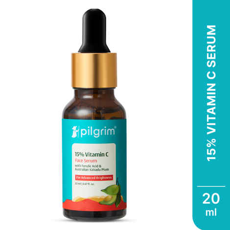 Pilgrim 15% vitamin c face serum for advanced brightness (20 ml)
