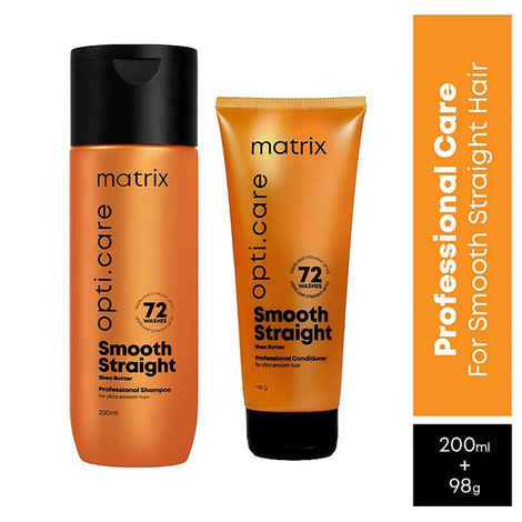 Buy Matrix Opti Care Professional Ultra Smoothing Shampoo & Conditioner Combo of 2 - Purplle