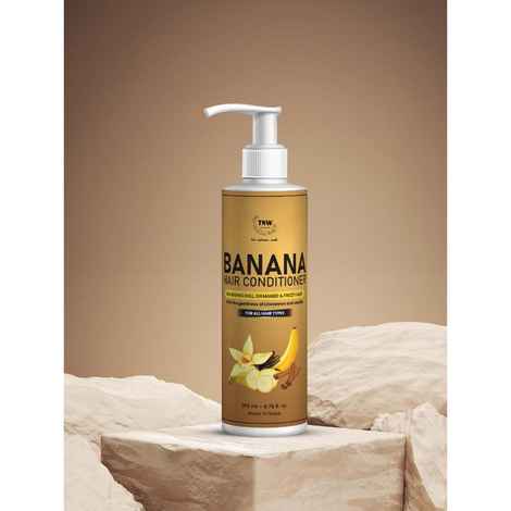 TNW The Natural Wash Banana Hair Conditioner For All Hair Types (200 ml)