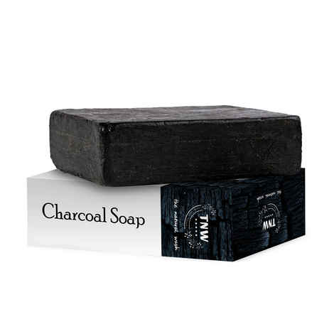 Buy TNW The Natural Wash Handmade Charcoal Soap For Blackheads and Acne (100 gm) - Purplle