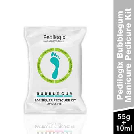 O3+ Pedilogix Bubble Gum Manicure Pedicure Kit(65gm)