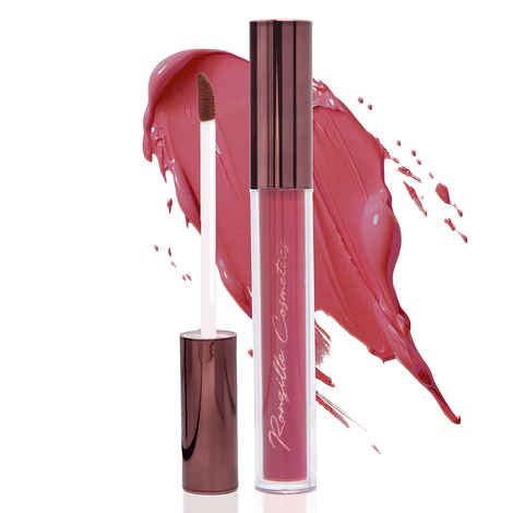 Buy Ronzille Liquid Lipstick | Transferproof | Long Lasting | Smudgeproof | Highliy Pigmented | Vegan | Shade-Lotus | 4 ml - Purplle