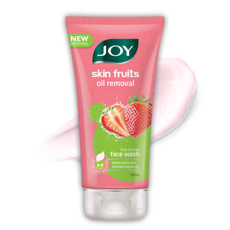 Joy Skin Fruits Oil Removal Strawberry Face Wash (150 ml)