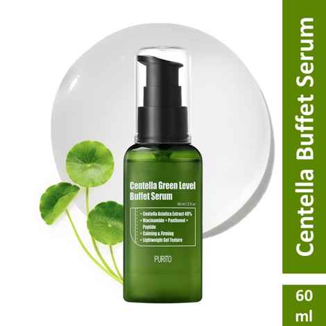 Buy PURITO Centella Green Level Buffet Serum (60 ml) | Korean Skin Care - Purplle