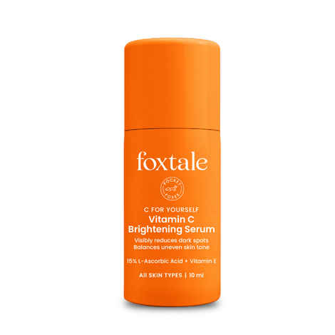 Foxtale Vitamin C Serum 15% L-Ascorbic Acid and Vitamin E Brightening Serum - 10 ml