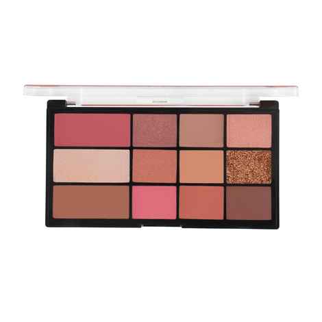 MARS All I Need Makeup and Eyeshadow Kit | 9 Eyeshadows with Blusher Bronzer and Highlighter | Long Lasting & Highly Pigmented (21.5 gm) (Multicolor-01)
