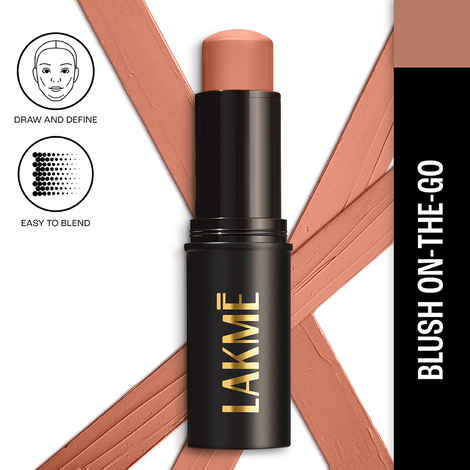 Lakme Facelift MultiSlayer Blush Stick-4Coral Queen, 11 gm