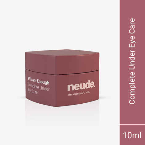 Neude skin Under Eye Cream for Dark Circles, Pigmentation & Puffiness Reduction 10 ml - EYE am Enough