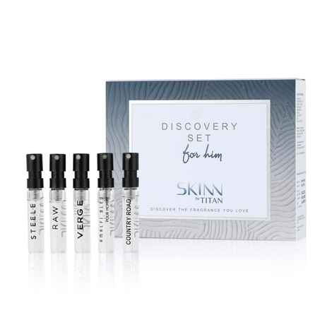 SKINN by Titan Discovery Set - Men 10 ml