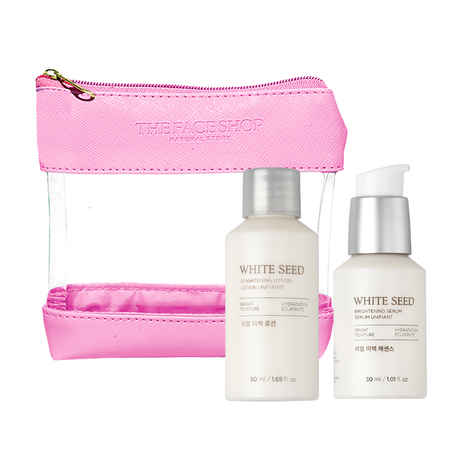 Buy The Face Shop Ultimate Brightening Kit Combo of 3 - Purplle